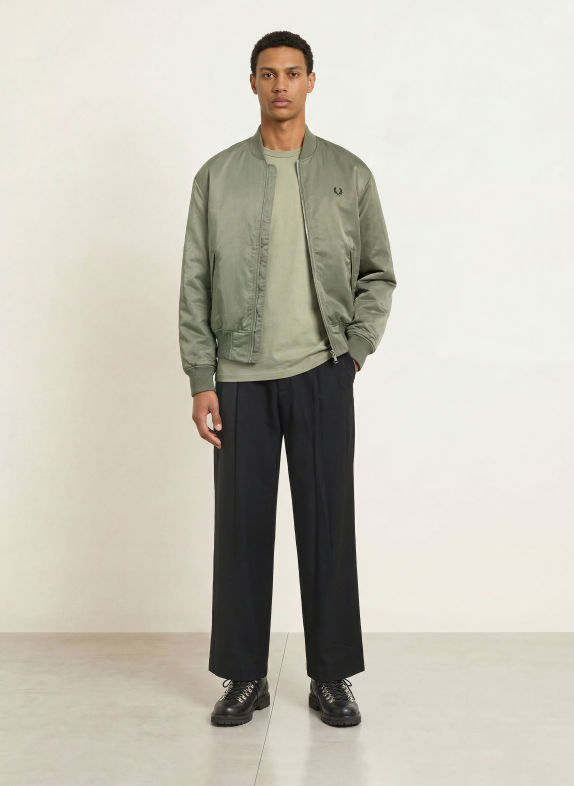 FRED PERRY Blouson GRÜN