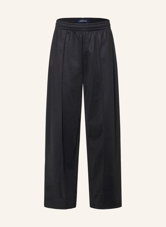 FRED PERRY Track Pants SCHWARZ