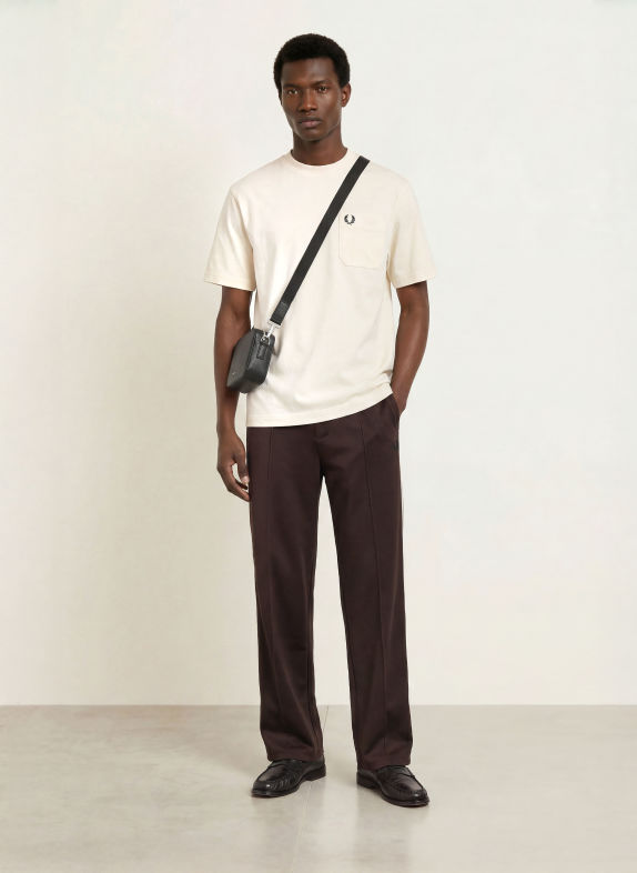 FRED PERRY T-shirt CRÈME