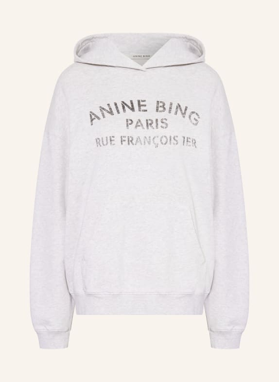 ANINE BING HARVEY Hoodie LIGHT GRAY