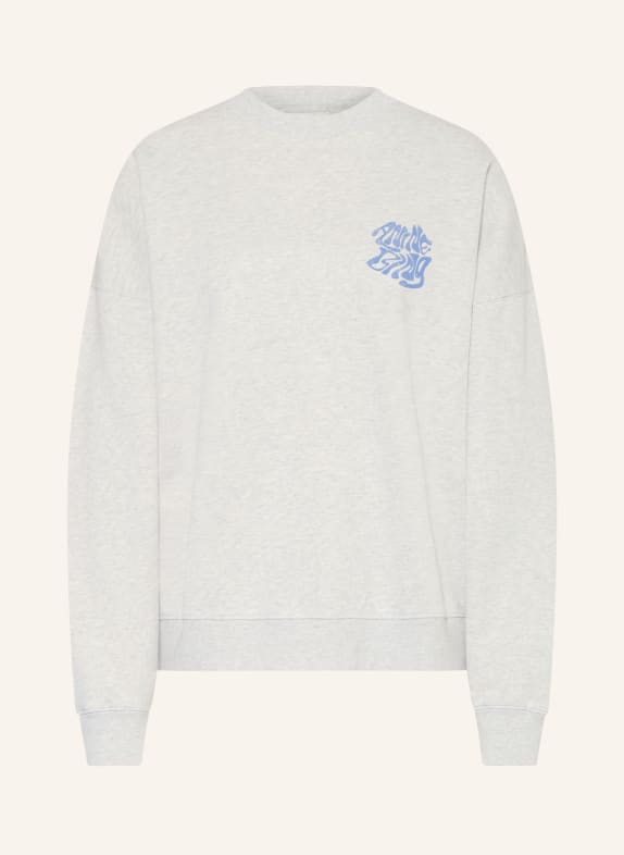 ANINE BING Sweatshirt GRAU / BLAU