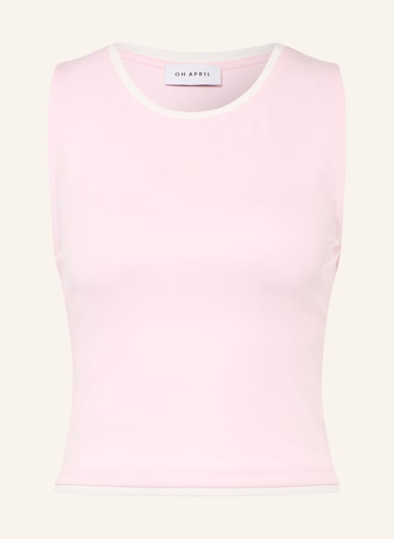 OH APRIL EDEN Top LIGHT PINK / WHITE