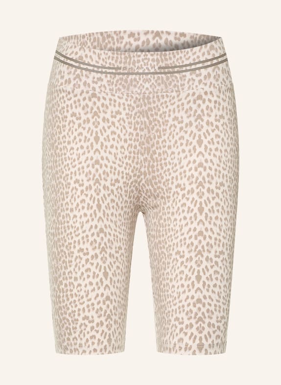 OH APRIL ROXIE Cycling Shorts BEIGE / DARK BROWN / TAUPE