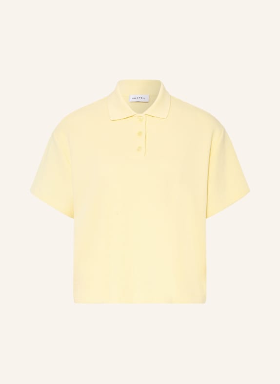 OH APRIL Piqué polo shirt NOA YELLOW