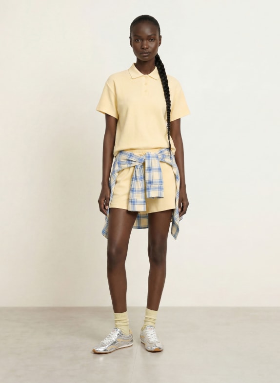OH APRIL Piqué-poloshirt NOA GEEL
