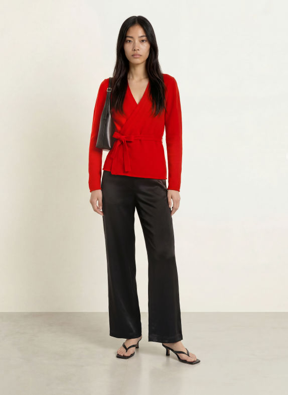Part Two Strickjacke DUMITRAPW ROT