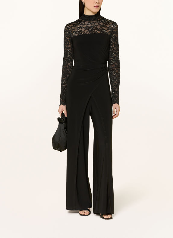 Joseph Ribkoff Jumpsuit with lace BLACK