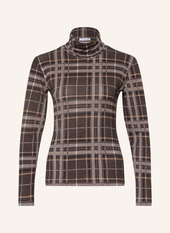 darling harbour Colshirt BROWN CHECK