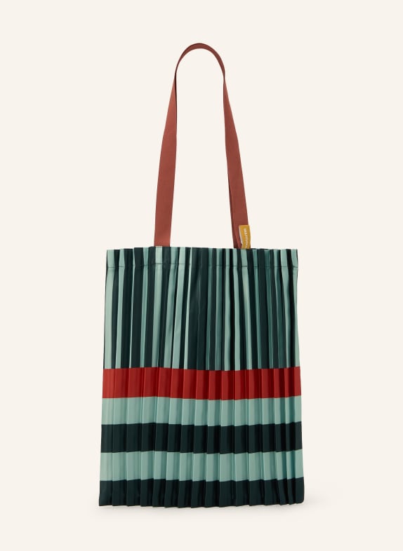 MULTITUDES Shoppers DONKERGROEN / DONKERROOD / MINT