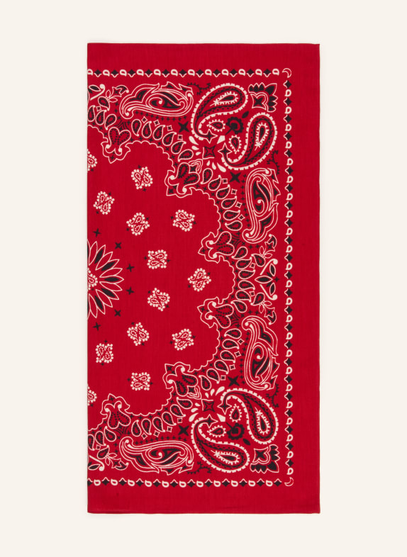 darling harbour Scarf with silk RED