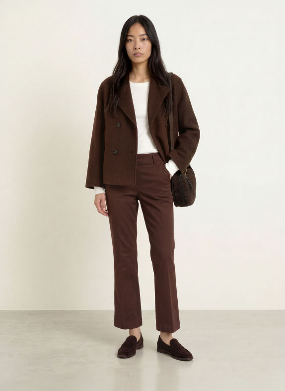 Marc O'Polo Hose DUNKELBRAUN