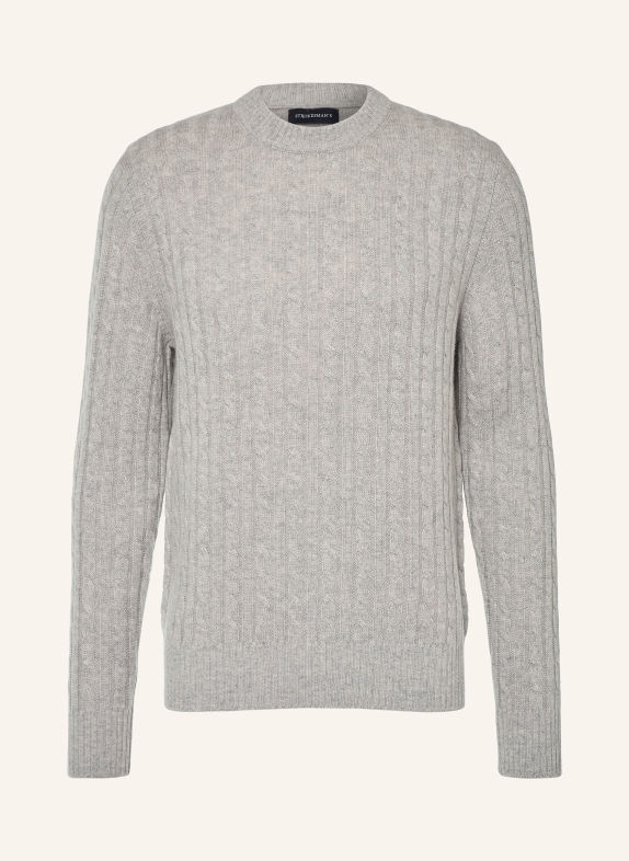 STROKESMAN'S Pullover HELLGRAU