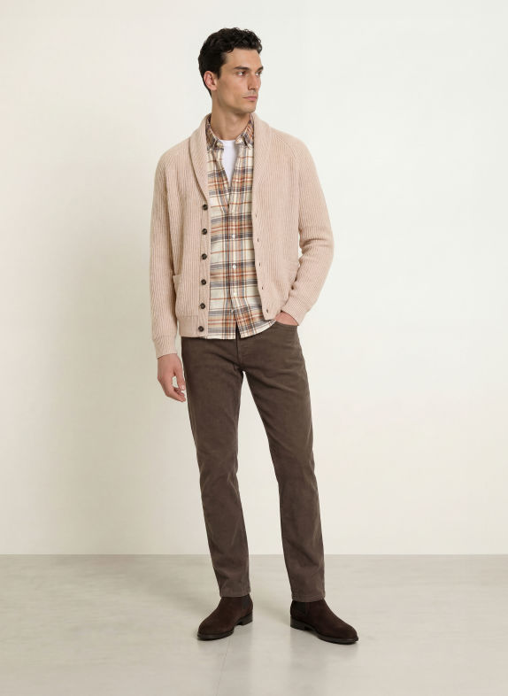 STROKESMAN'S Cardigan BEJ