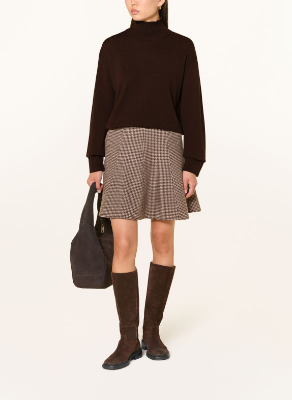 GANT Pull à col roulé MARRON FONCÉ