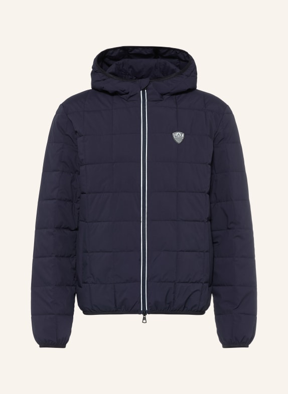 EA7 EMPORIO ARMANI Quilted jacket DARK BLUE