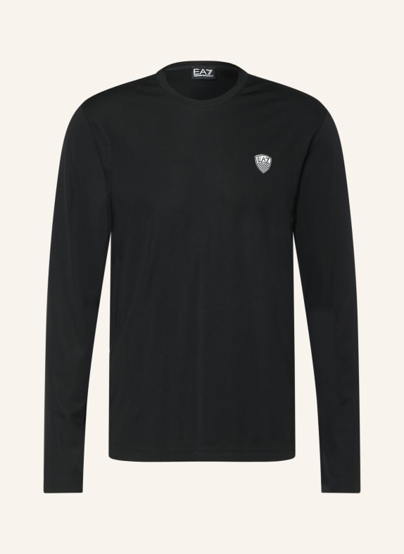 EA7 EMPORIO ARMANI Longsleeve SCHWARZ