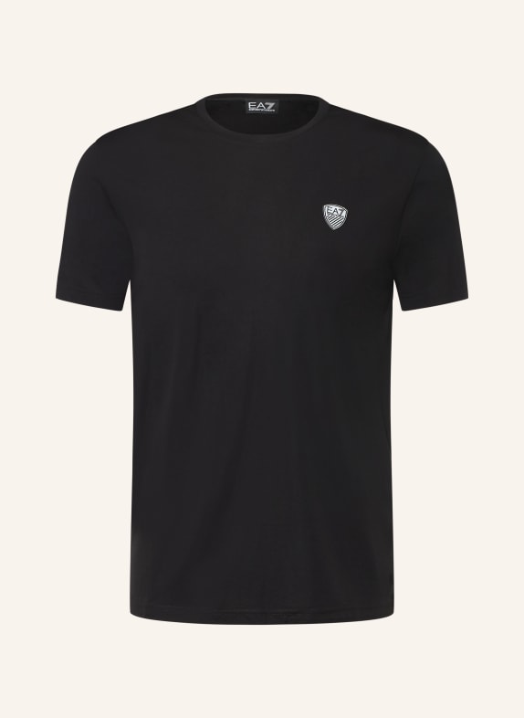 EA7 EMPORIO ARMANI T-Shirt SCHWARZ