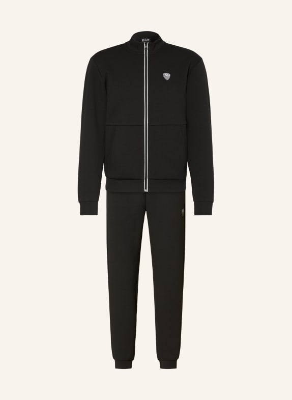 EA7 EMPORIO ARMANI Trainingsanzug SCHWARZ
