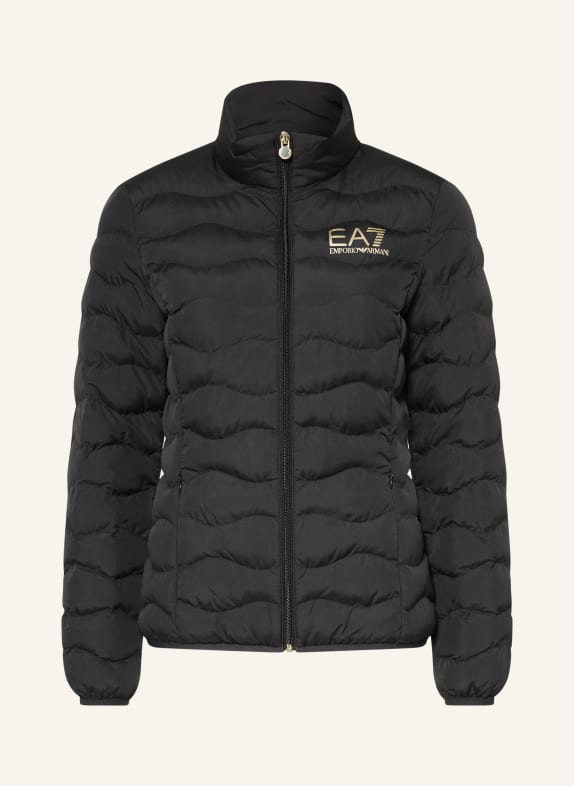 EA7 EMPORIO ARMANI Quilted jacket BLACK