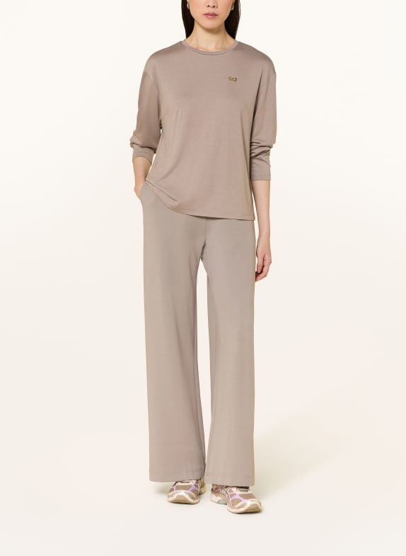EA7 EMPORIO ARMANI Longsleeve TRAIN CORE TAUPE