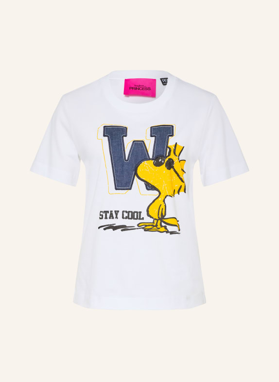 FrogBox T-shirt WHITE / YELLOW / DARK BLUE