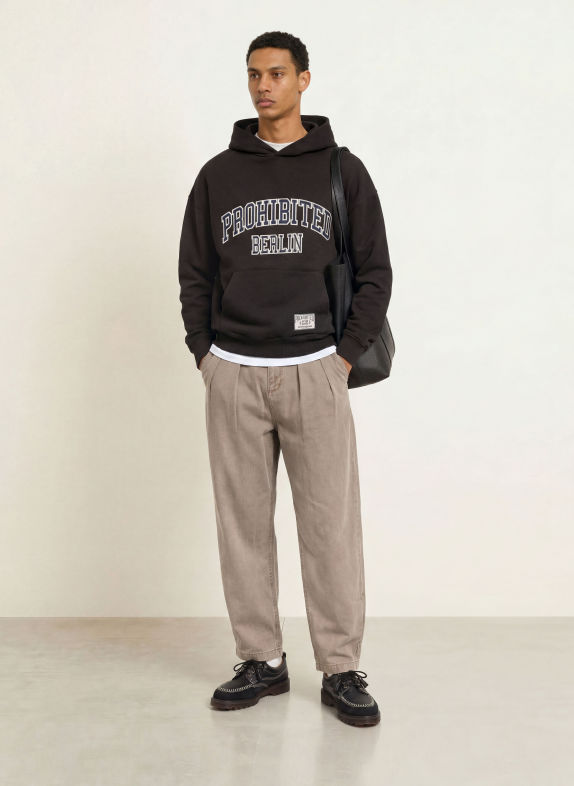 PROHIBITED Hoodie SCHWARZ