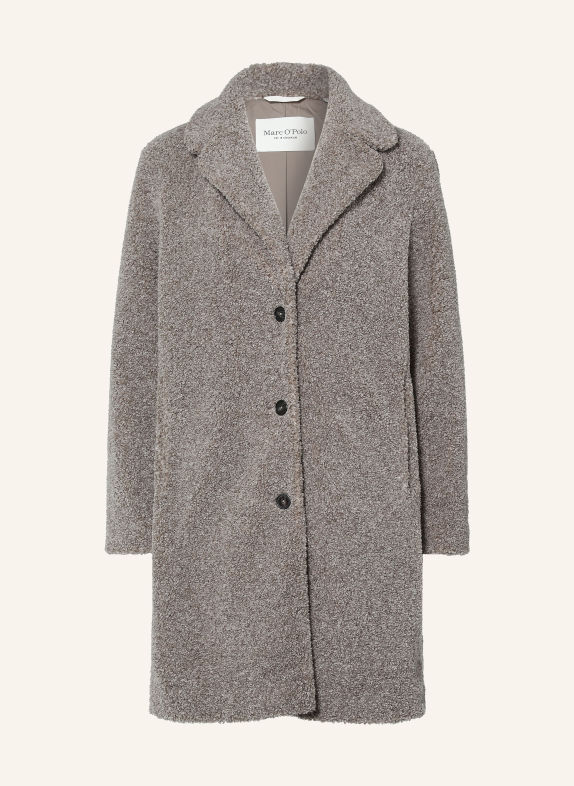 Marc O'Polo Teddyfell-Mantel TAUPE