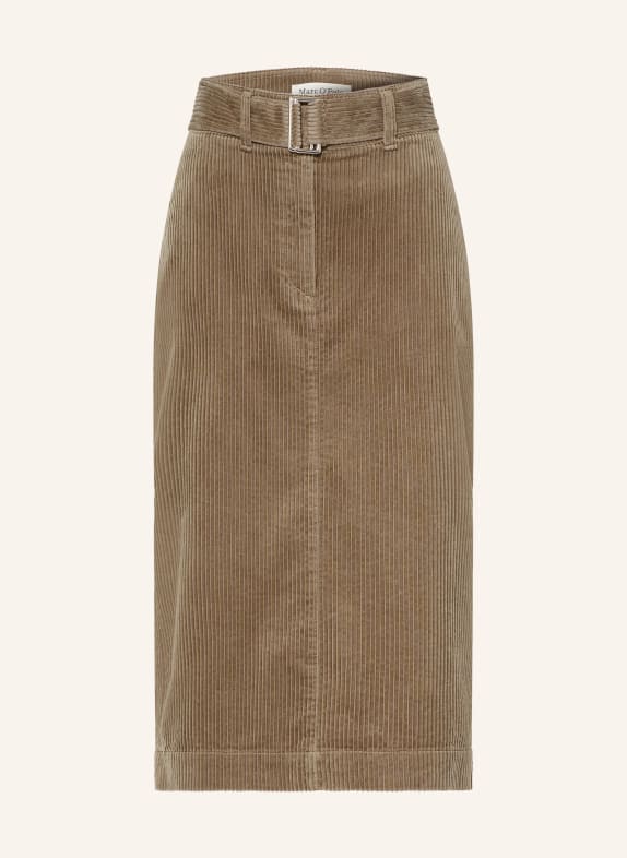 Marc O'Polo Corduroy skirt BEIGE