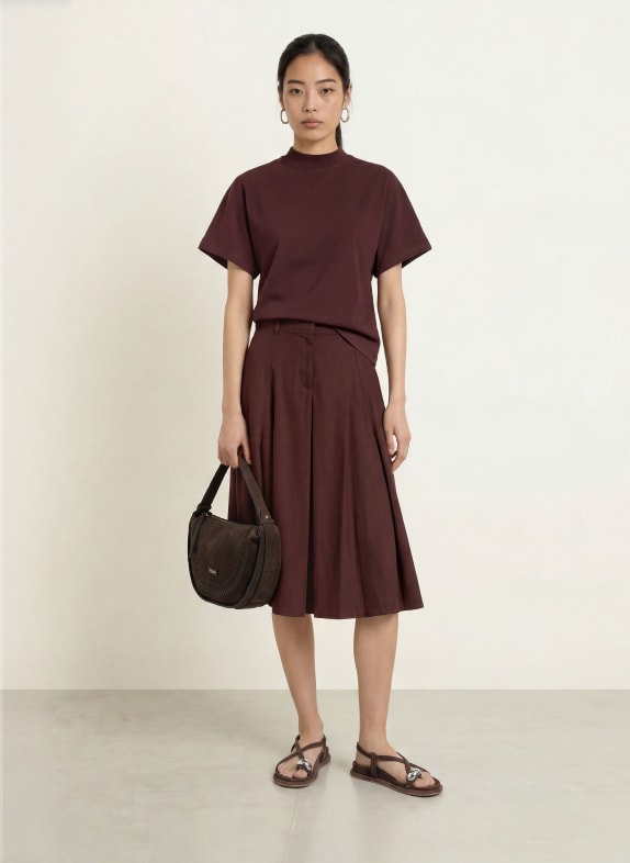 Marc O'Polo T-shirt DONKERROOD