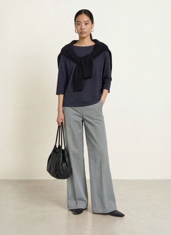Marc O'Polo Shirt met 3/4-mouwen DONKERBLAUW