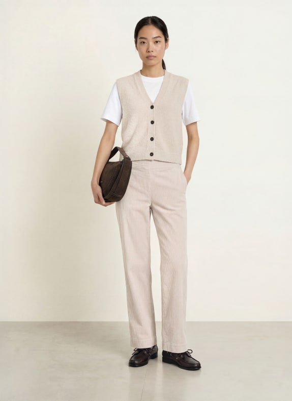 Marc O'Polo Marlene-broek van corduroy CRÈME