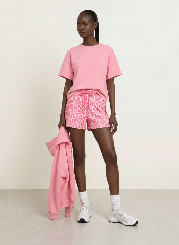 OH APRIL KEAL-short met galonstrepen ROZE / ROZE