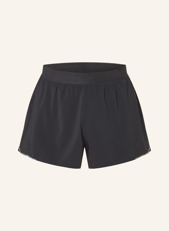 lululemon 2-in-1 trainingsshort FAST AND FREE SPLIT ZWART