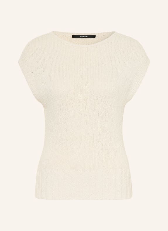 someday TULINA Sleeveless Sweater ECRU