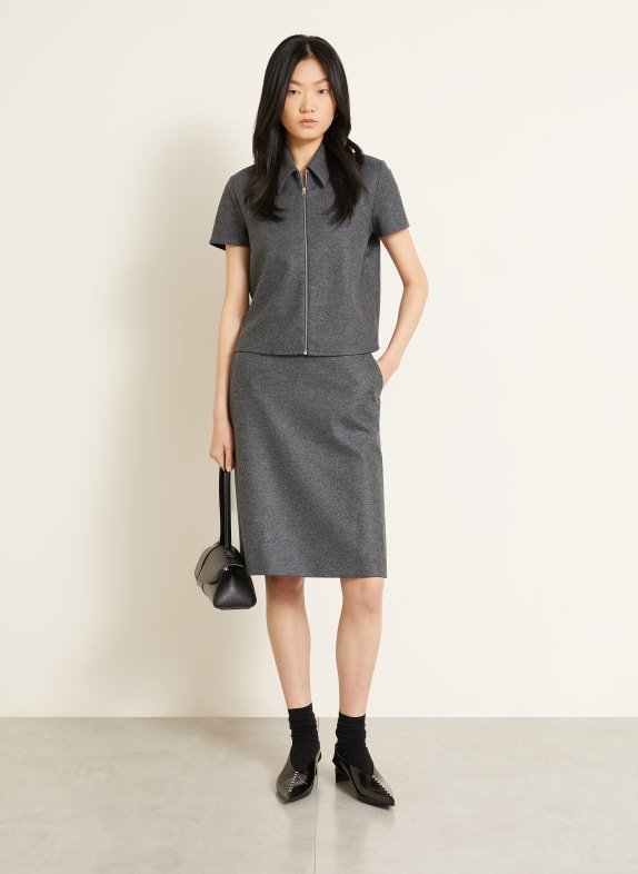 JIL SANDER Rok GRIJS