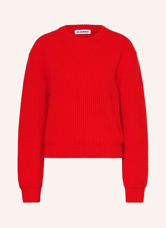 JIL SANDER Pullover ROT