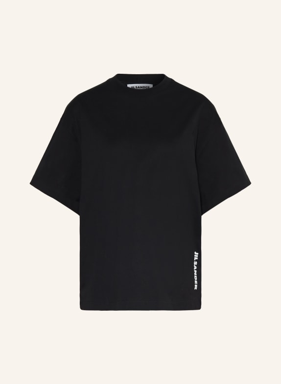 JIL SANDER T-Shirt SCHWARZ