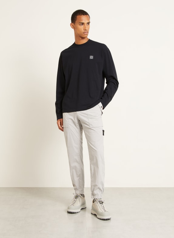 STONE ISLAND Longsleeve DONKERBLAUW