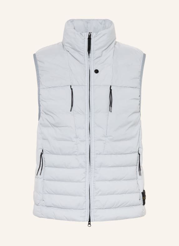 STONE ISLAND Péřová vesta TMAVĚ MODRÁ