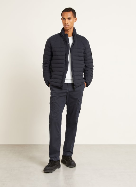 STONE ISLAND Lightweight donsjas DONKERBLAUW