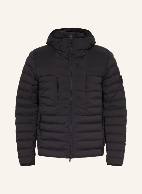 STONE ISLAND Lightweight-Daunenjacke SCHWARZ
