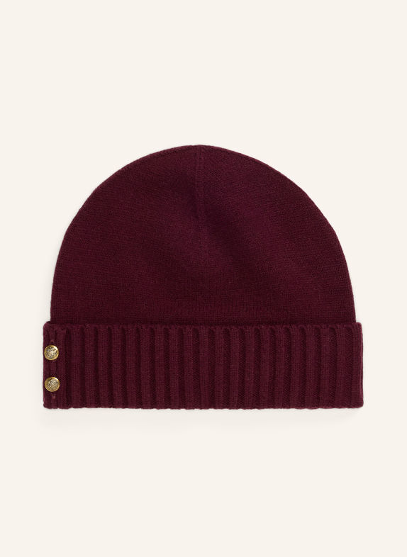 LAUREN RALPH LAUREN Mütze DUNKELROT