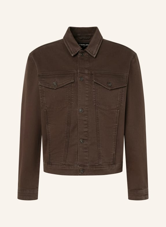 STRELLSON JIHO Denim Jacket 204 Dark Brown 204