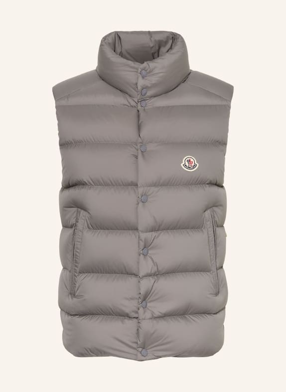 MONCLER TIBB Down vest GRAY