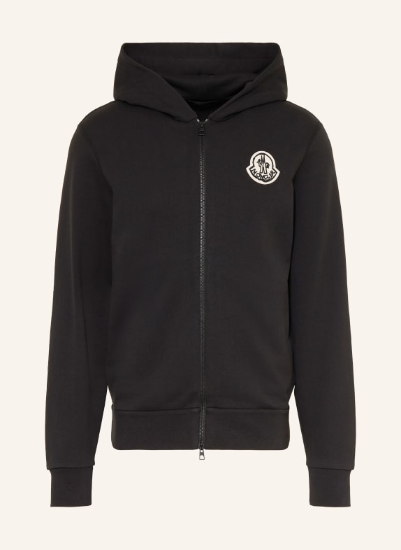 MONCLER Bluza rozpinana CZARNY