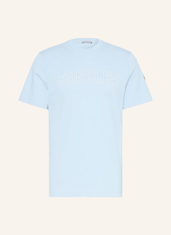 MONCLER T-shirt LIGHT BLUE