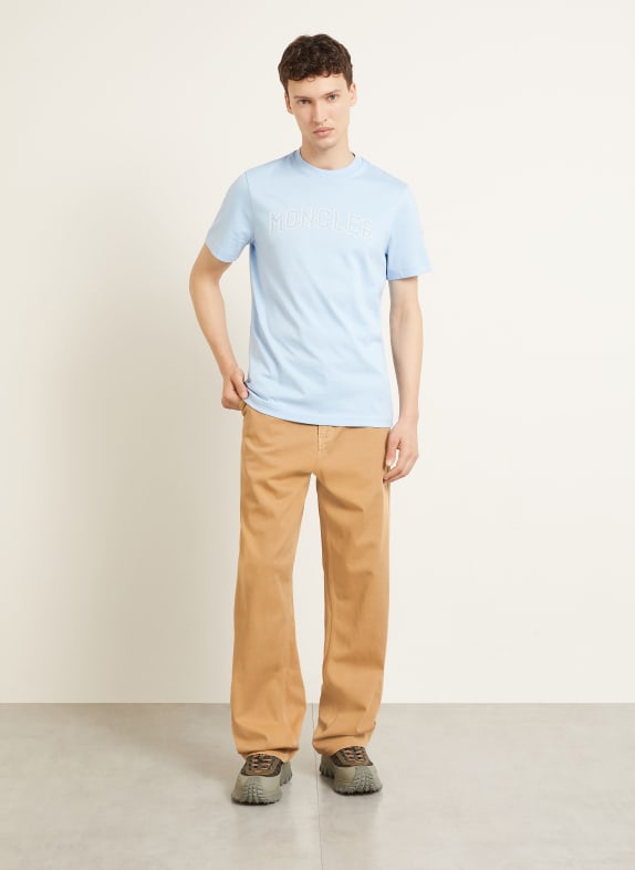 MONCLER T-shirt LICHTBLAUW