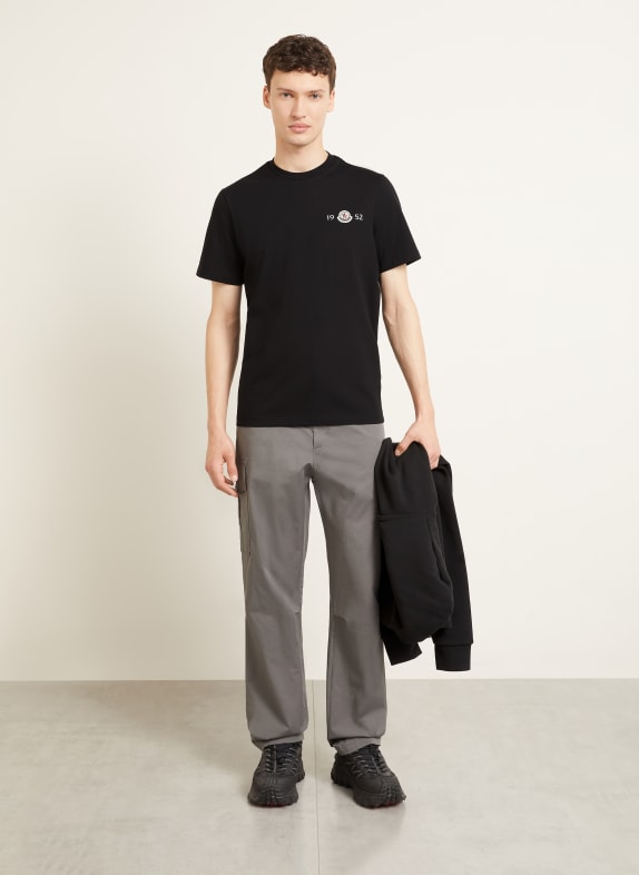 MONCLER T-Shirt SCHWARZ