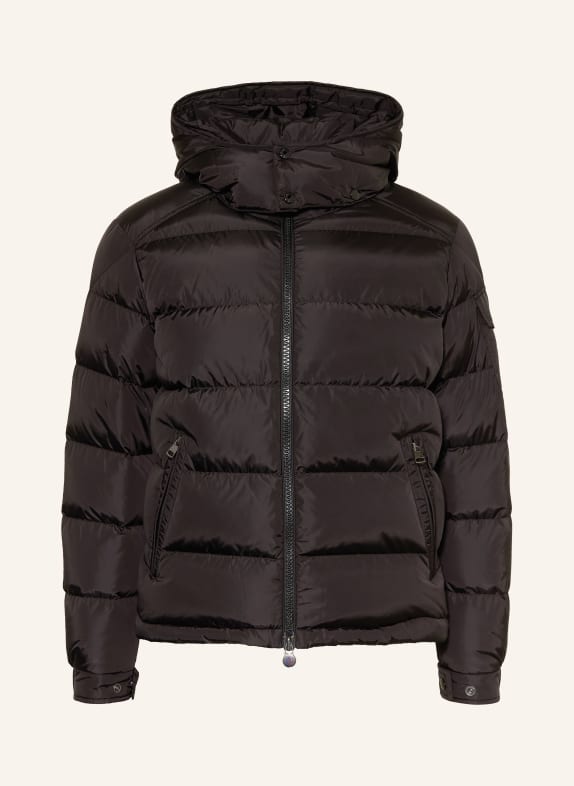 MONCLER Donsjas MAYA met afneembare capuchon ZWART