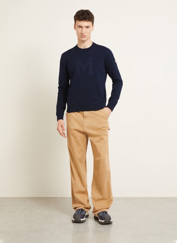 MONCLER Sweatshirt DONKERBLAUW